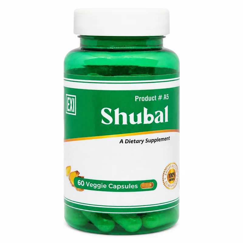 Lexi Shubal – Blood Sugar &Amp; Pancreas Support – 60 Veggie Capsules - Recs-Medix Lexi shubal 60 veggie capsules bottle, green container with white cap and front label for herbal blood sugar support.