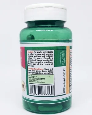 Lexi Vendiclear bottle label showing cautions, storage instructions and NAFDAC number