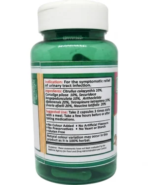 Lexi Vendiclear bottle label showing ingredients and suggested use