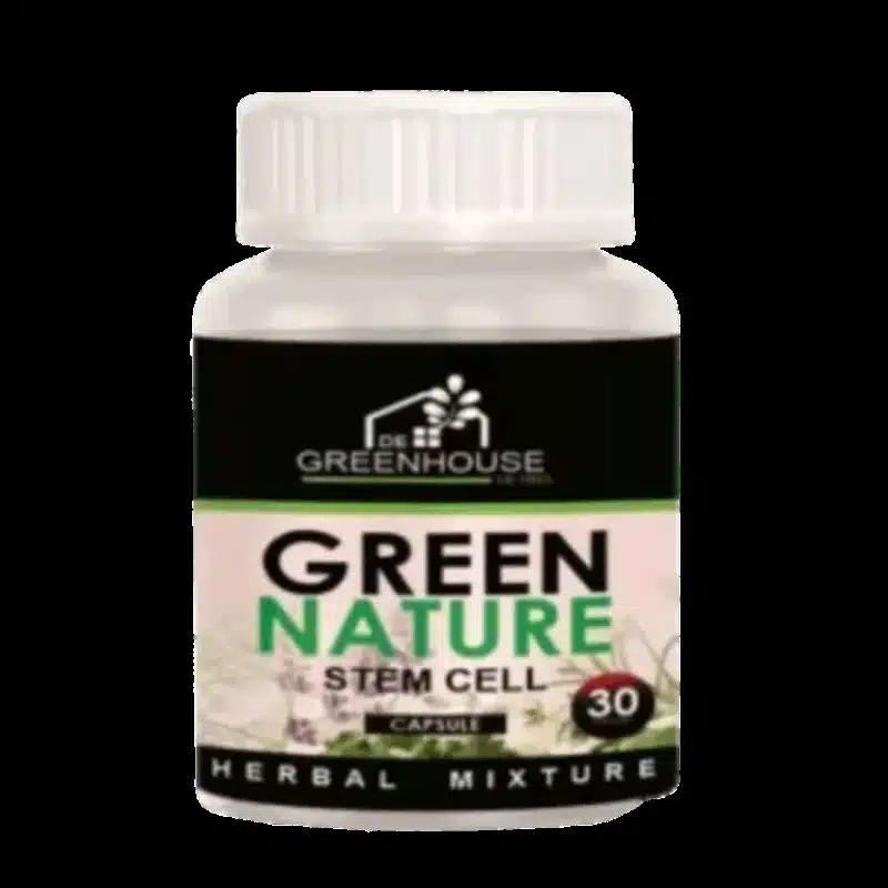 De Greenhouse Green Nature Stem Cell Capsules – Cellular Health &Amp; Immune Support – 30 Capsules - Recs-Medix Green nature stem cell - anti-aging and dna repair supplement