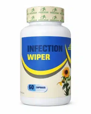 GreenHouse Infection Wiper Capsule – Intimate Health Support – 60 Capsules