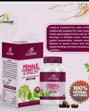 Female Corrective and Vitality - Fertility and Hormone Balance Supplement for women