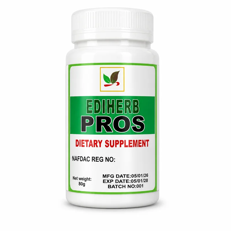 Ediherb Pros – Prostate &Amp; Urinary Health Support – 40 Capsules - Recs-Medix Ediherb pros dietary supplement front label prostate health support 40 capsules