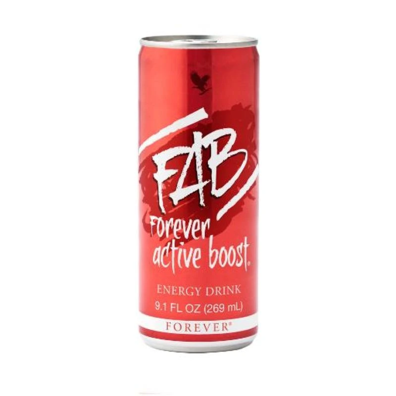 Forever Active Boost (Fab) - Natural Energy Drink With B Vitamins &Amp; Guarana - Recs-Medix Forever active boost (fab) - natural energy drink with b vitamins & guarana
