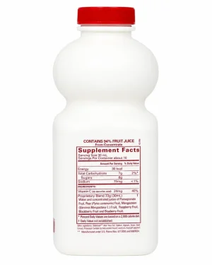 Forever Pomesteen Power 500 mL supplement facts label