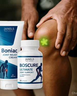 Boniac and Boscure 2-in-1 Bone and Joint Wellness System – Natural Relief for Arthritis and Stiff Joints |