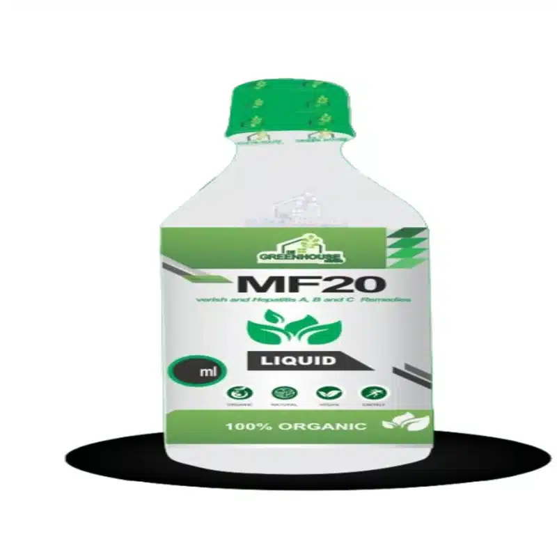 De Greenhouse Mf20 Liquid – Herbal Immune &Amp; Vitality Support – 500Ml - Recs-Medix Greenhouse mf20 liquid 500ml herbal supplement bottle — immune and vitality support
