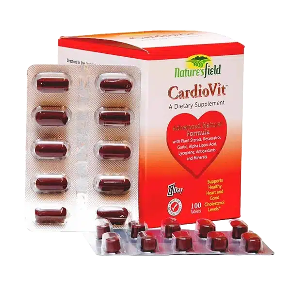 Cardiovit - Advanced 24-In-1 Heart Health Formula For Cholesterol, Blood Pressure - Recs-Medix Cardiovit