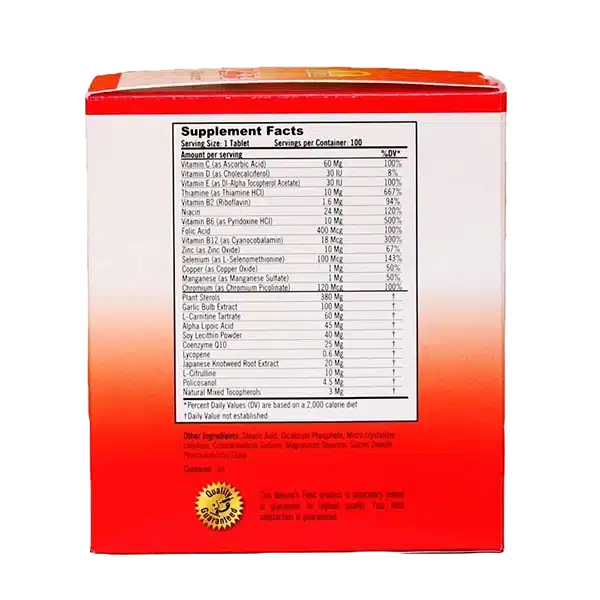 Cardiovit - Advanced 24-In-1 Heart Health Formula For Cholesterol, Blood Pressure - Recs-Medix Cardiovit - advanced 24-in-1 heart health formula for cholesterol, blood pressure - image 2