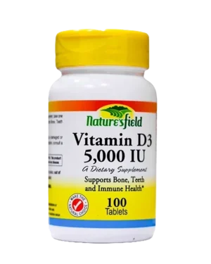 Supplements For Sickle Cell Disease: Nutritional Support Alongside Medical Care - Recs-Medix Nature'sfield vitamin d3 - for bone, immune & muscle (available in 1,000, 5,000, & 10,000 iu)