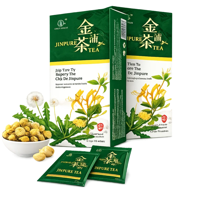 Green World Jinpure Tea – Immune &Amp; Respiratory Support – 3.5G – 16 Sachets - Recs-Medix Green world jinpure tea – (16 sachets)