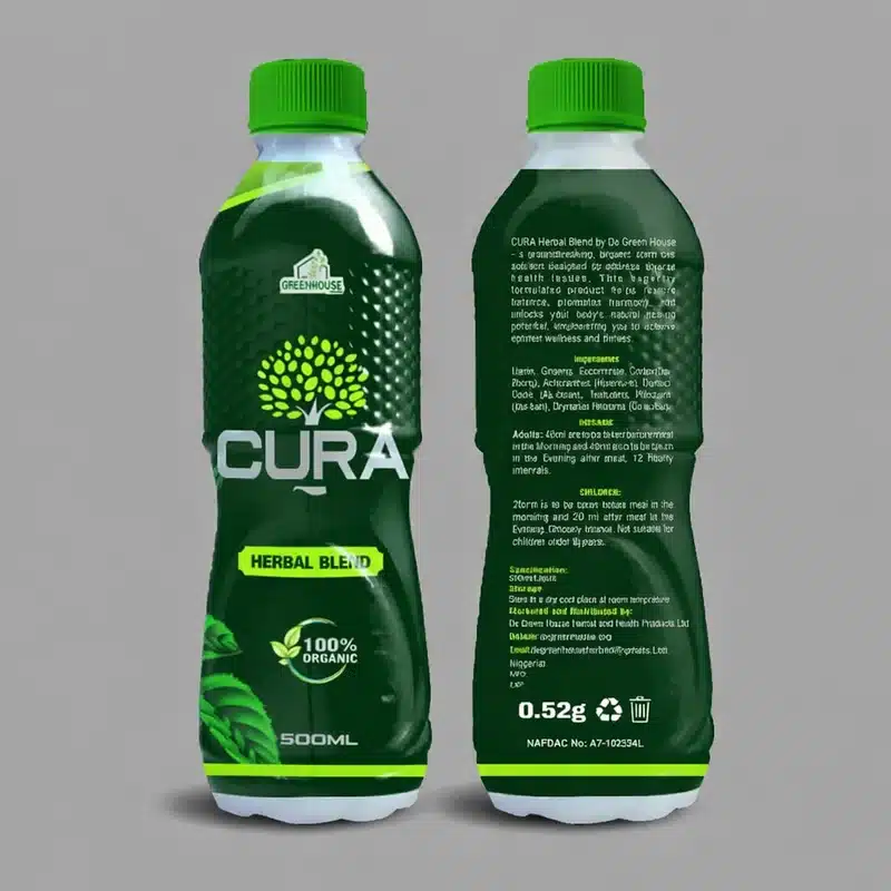 De Greenhouse Cura Herbal Blend – Vitality &Amp; Bone Support – 500Ml - Recs-Medix De greenhouse cura herbal blend 500ml organic herbal supplement for vitality and bone support