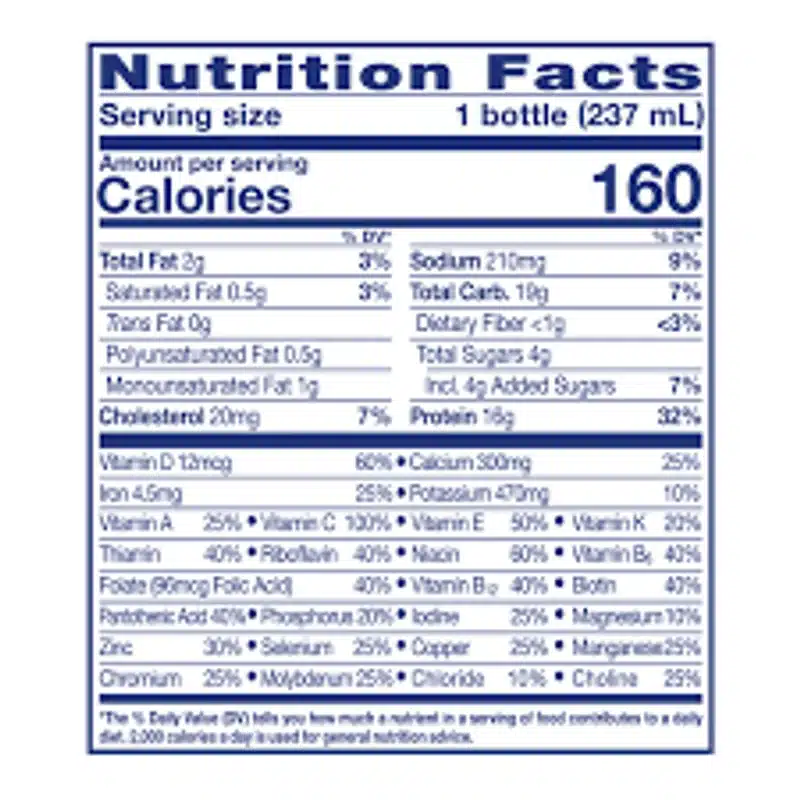 Ensure Original Milk Chocolate Shake – 237Ml Bottle - Recs-Medix Ensure nutrition milk chocolate nutritional shake