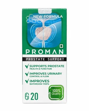 Supplements For Prostate Health And Enlarged Prostate - Recs-Medix Proman prostate support – beta-sitosterol & lycopene – 20 capsules