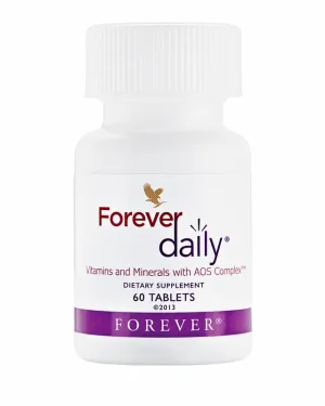 Supplements For Typhoid Fever: Nutritional Support During Recovery - Recs-Medix Forever daily multivitamin – vitamins & minerals with aos complex – 60 tablets