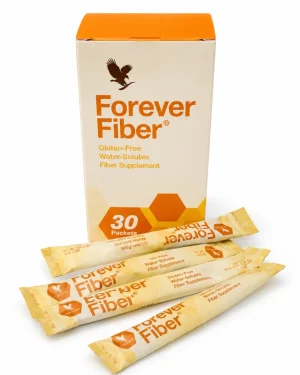 Forever Fiber box with individual soluble fibre stick packets