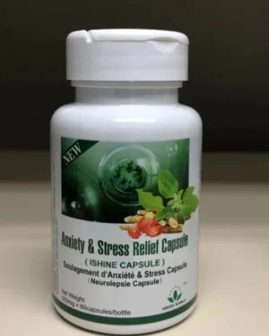 Green World Anxiety & Stress Relief Capsule (Ishine Capsule) — Calm and Sleep Support